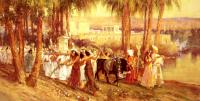 Frederick Arthur Bridgman - An Egyptian Procession